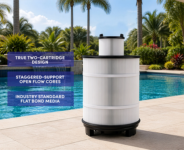 OnCore System 3 Pool Filter Cartridge Set